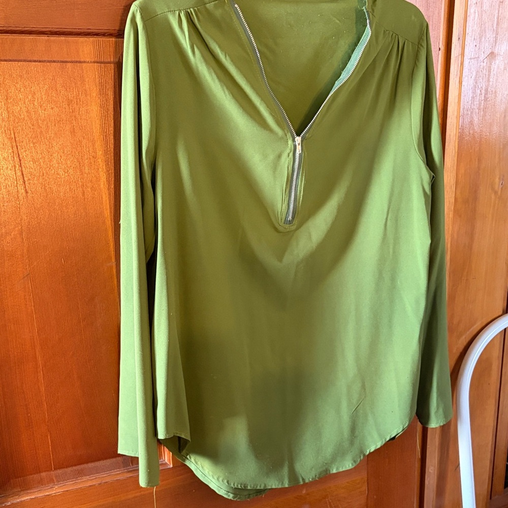 Green Women's Top